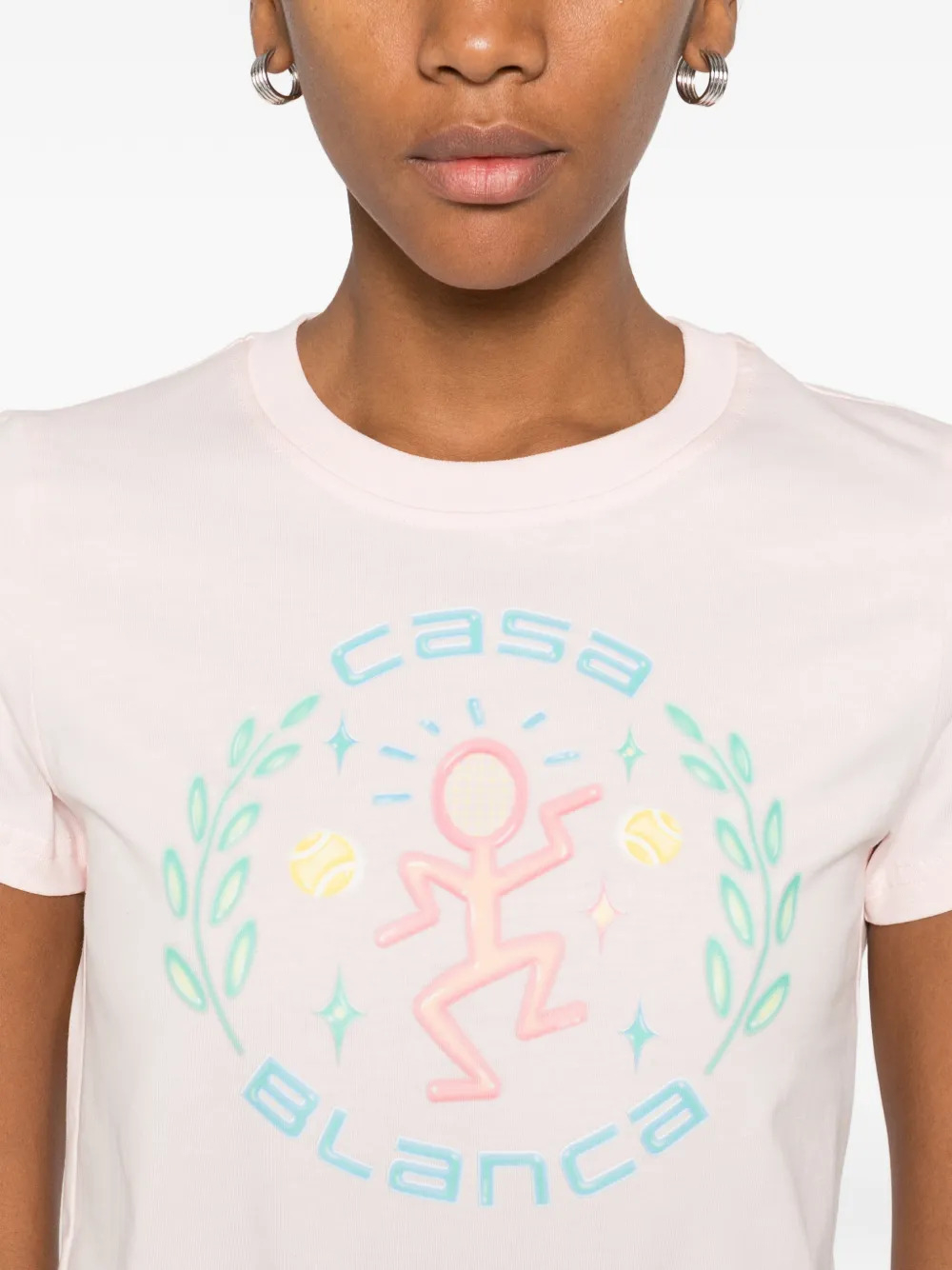 [Casablanca] T-shirts Short Sleeve SS26 WSP26JTS02002