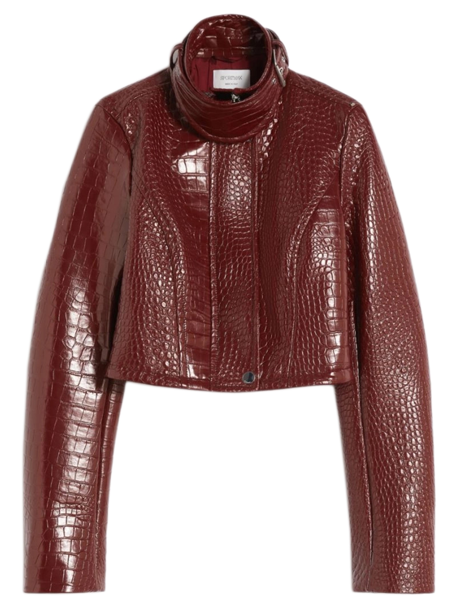 [SPORTMAX] Leather Jacket SS26 2612041081600004