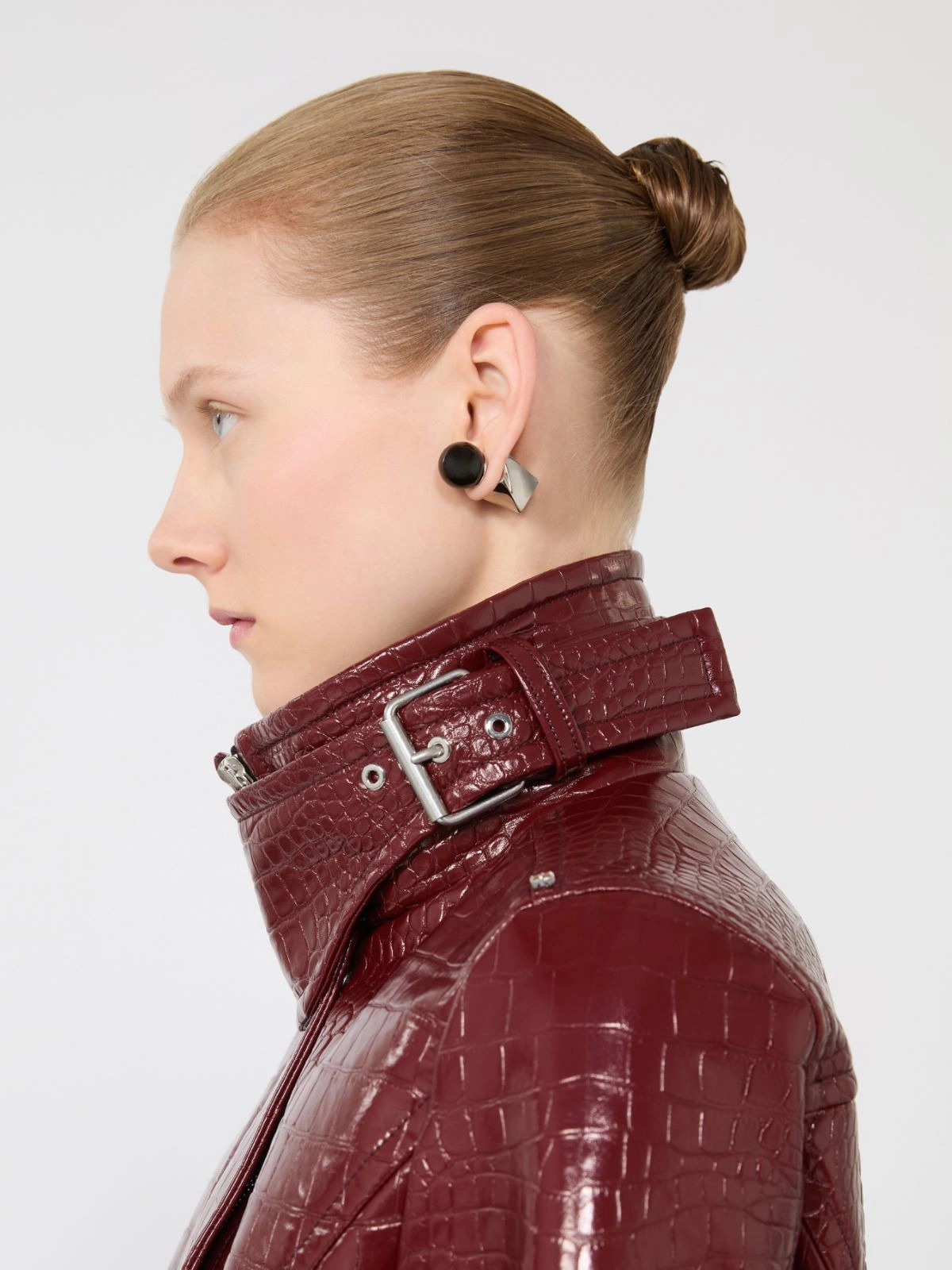 [SPORTMAX] Leather Jacket SS26 2612041081600004