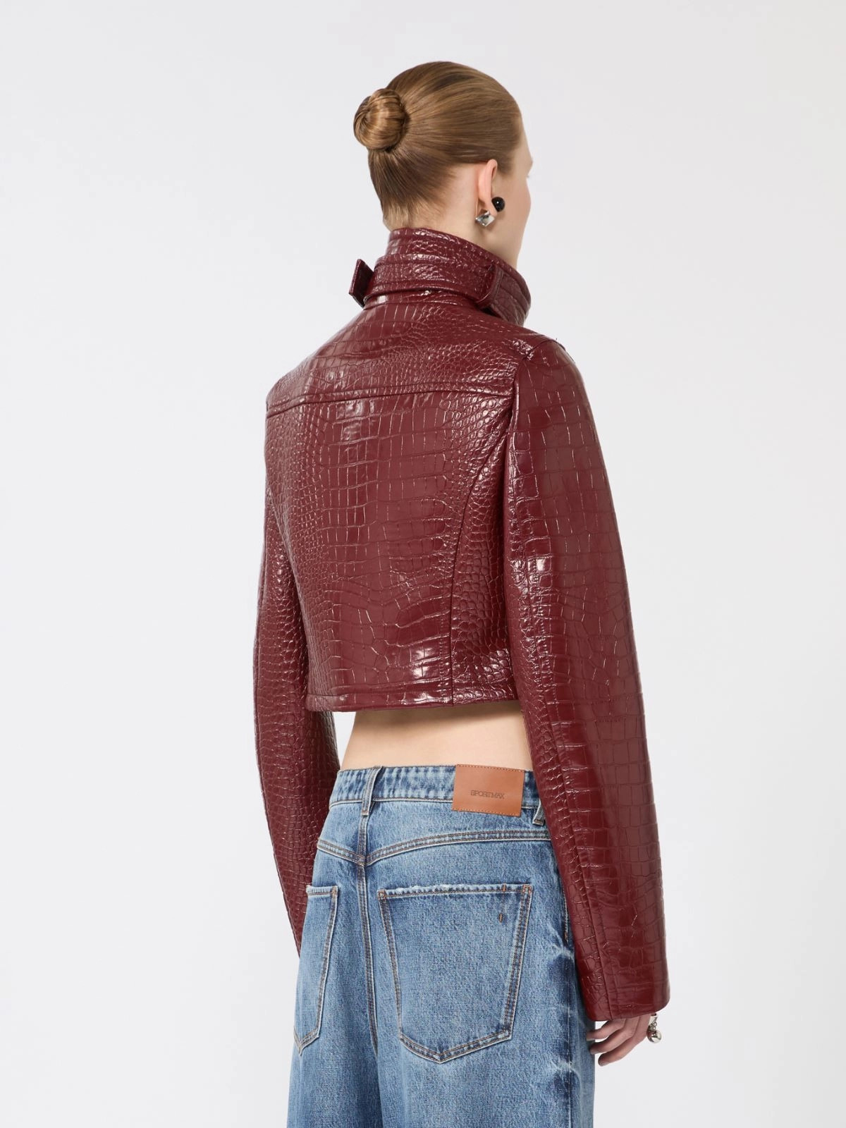 [SPORTMAX] Leather Jacket SS26 2612041081600004
