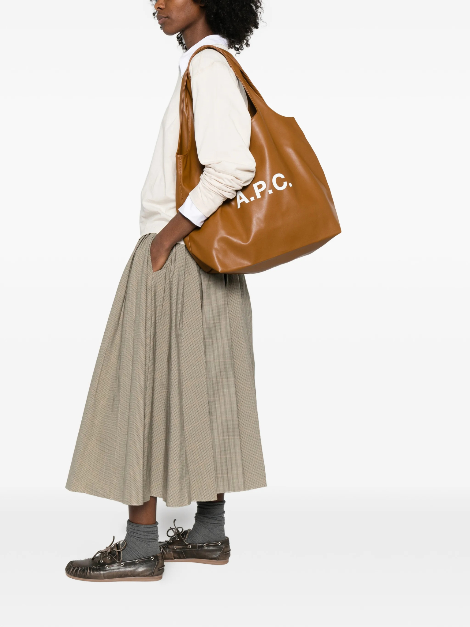[A.P.C.] Tote bag SS26 PUAATM61565CAB
