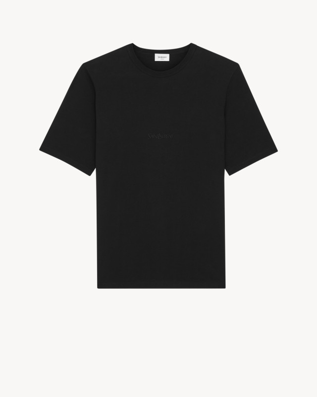 [Saint Laurent] T-shirts Short Sleeve SS26 857461Y37XE1000