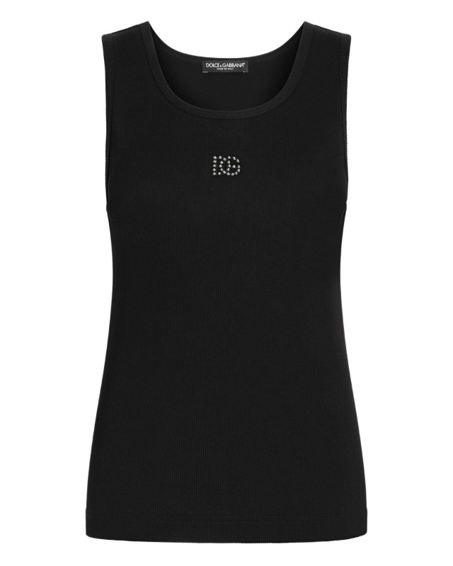 [Dolce & Gabbana] Tank top SS26 F8V40ZGDDL8N0000