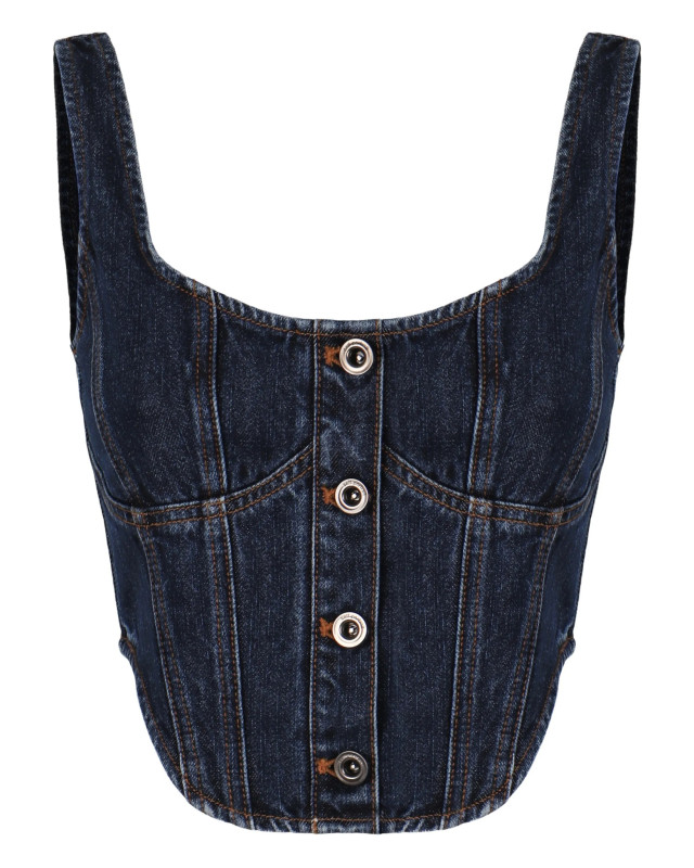 [SELF PORTRAIT] Tank top SS26 RS26819TBLBLUE