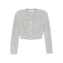 [SELF PORTRAIT] Knitwear SS26 RS26123CBGRGREY