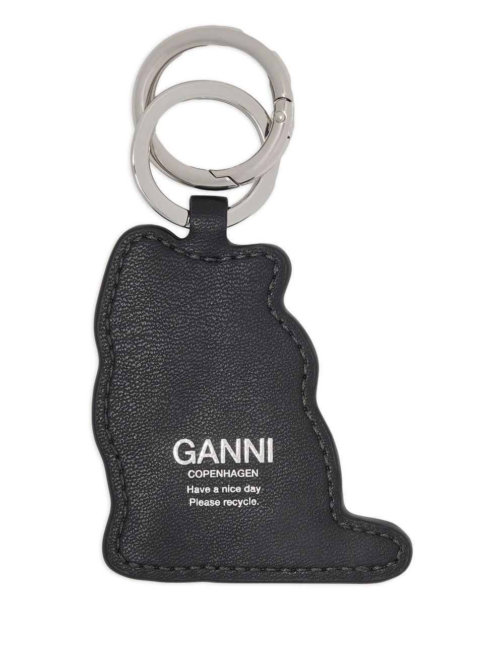 [GANNI] Keyring FW25 A7058610