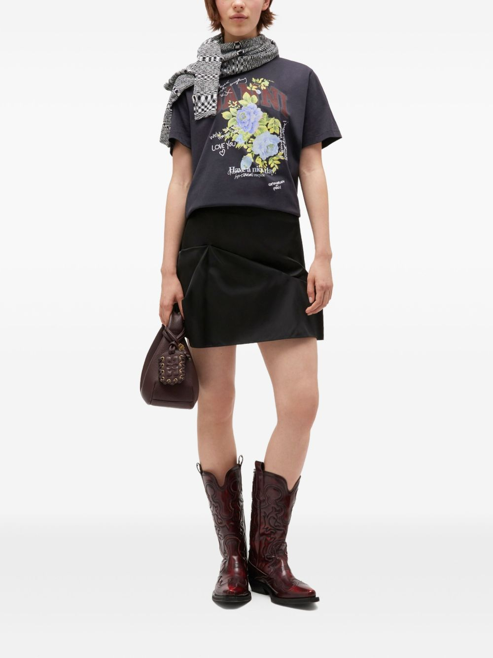 [GANNI] T-shirts Short Sleeve FW25 T4342252