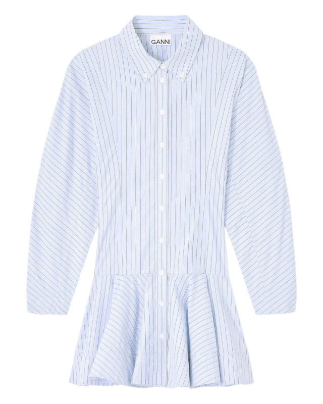 [GANNI] Long sleeve dress FW25 W110101M