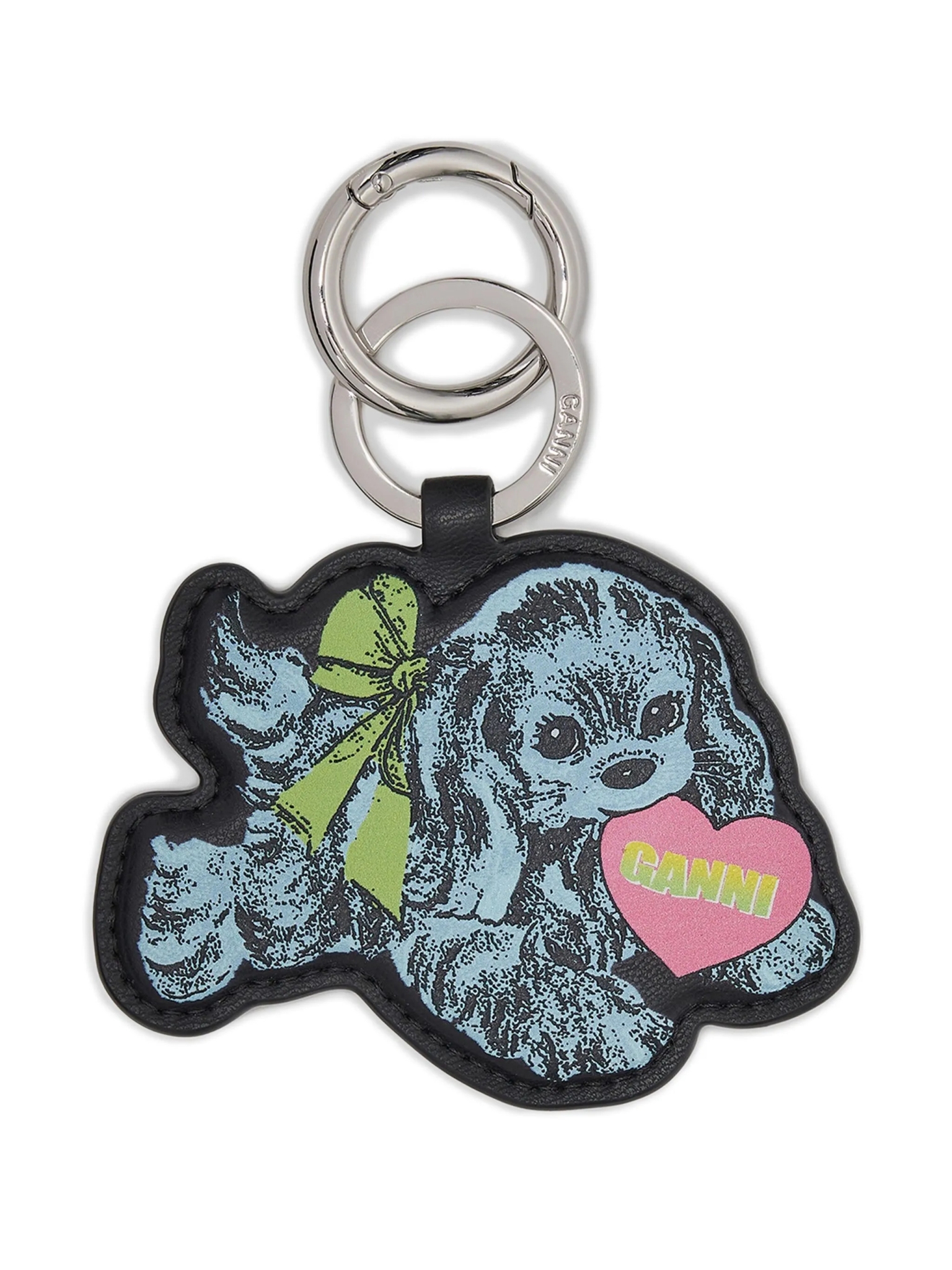 [GANNI] Keyring FW25 A7059646