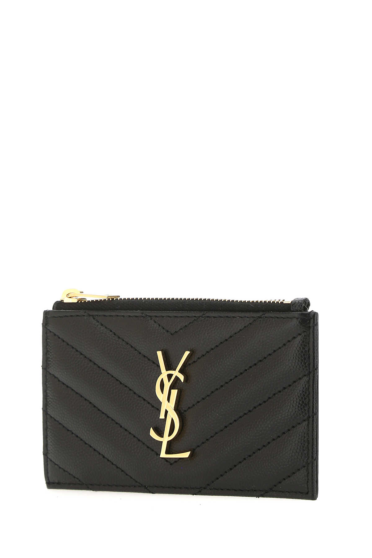 [Saint Laurent] Wallet FW26 607915BOW01 1000
