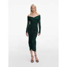 [SELF PORTRAIT] Long sleeve dress SS26 RS26011MAGGREEN