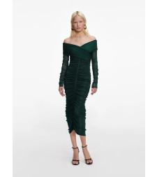[SELF PORTRAIT] Long sleeve dress SS26 RS26011MAGGREEN