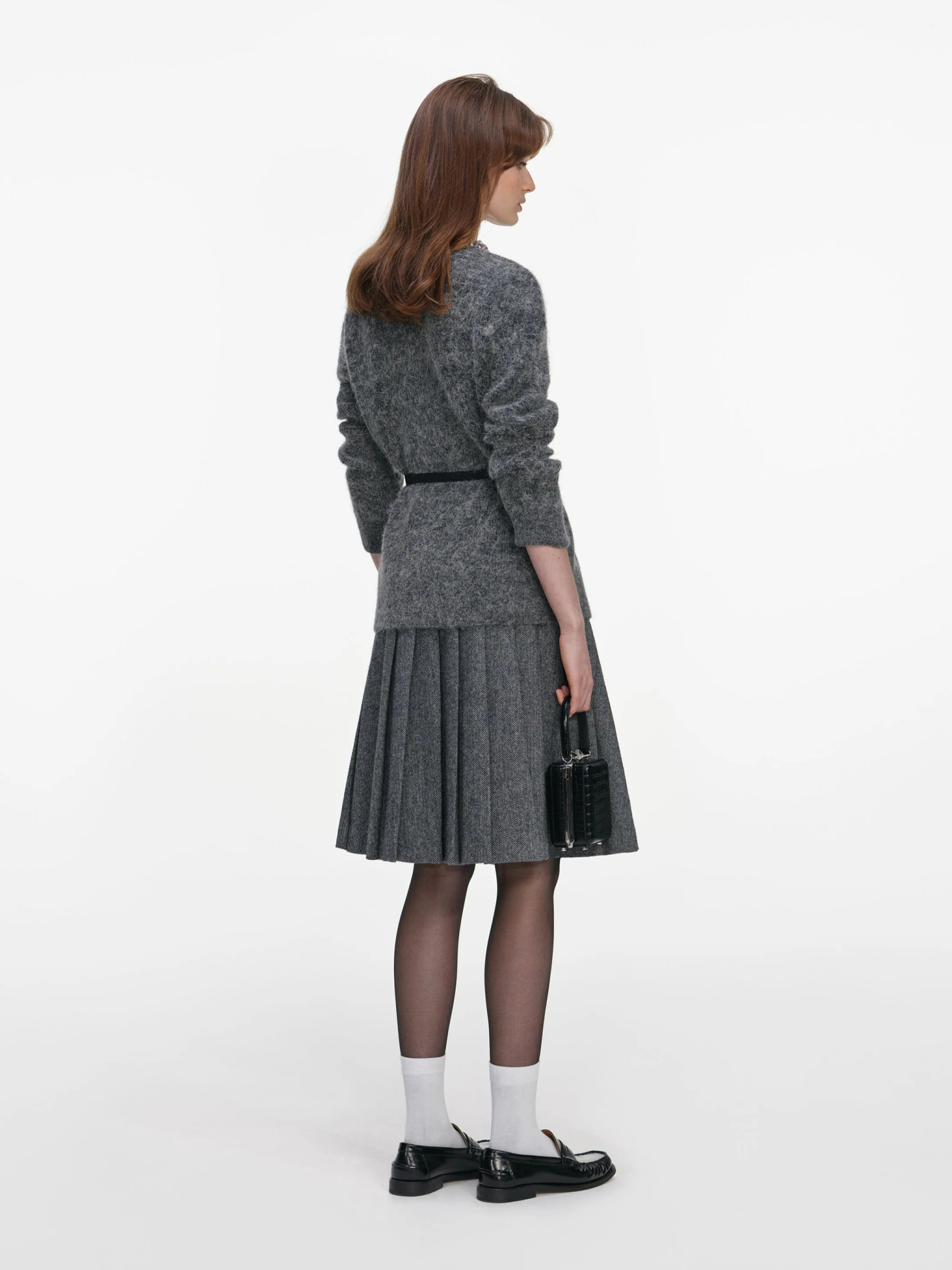 [SELF PORTRAIT] Cardigan SS26 RS26123CAGRGREY