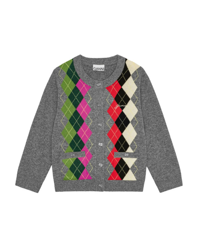 [GANNI] Cardigan FW25 K2512921