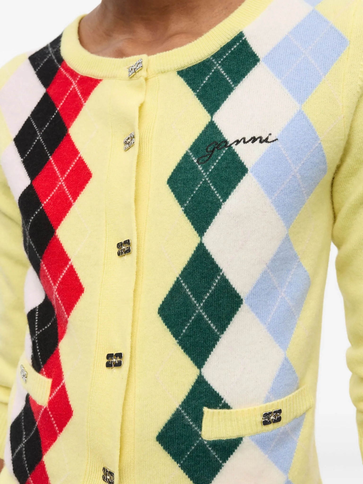 [GANNI] Cardigan FW25 K2533122