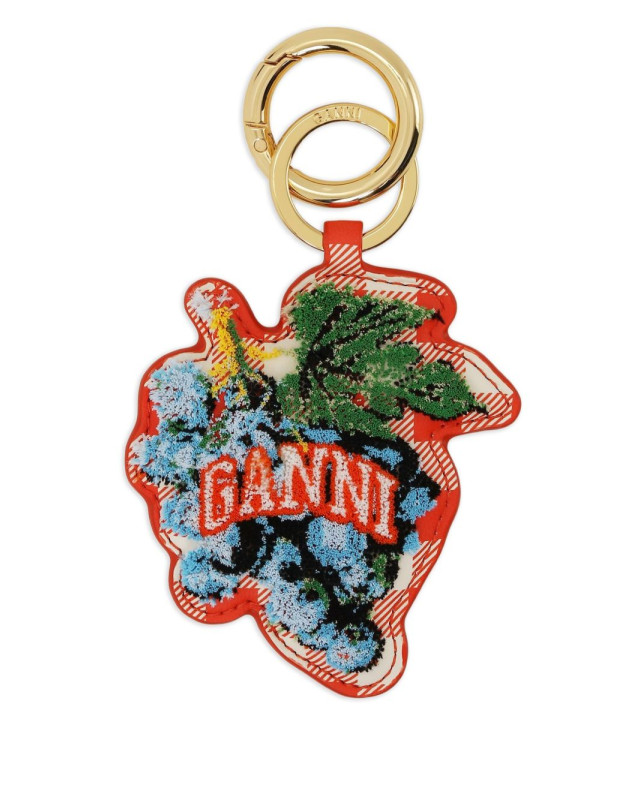 [GANNI] Keyring FW25 A6810847