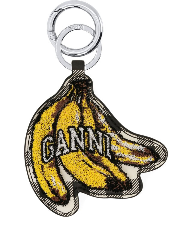 [GANNI] Keyring FW25 A6812099