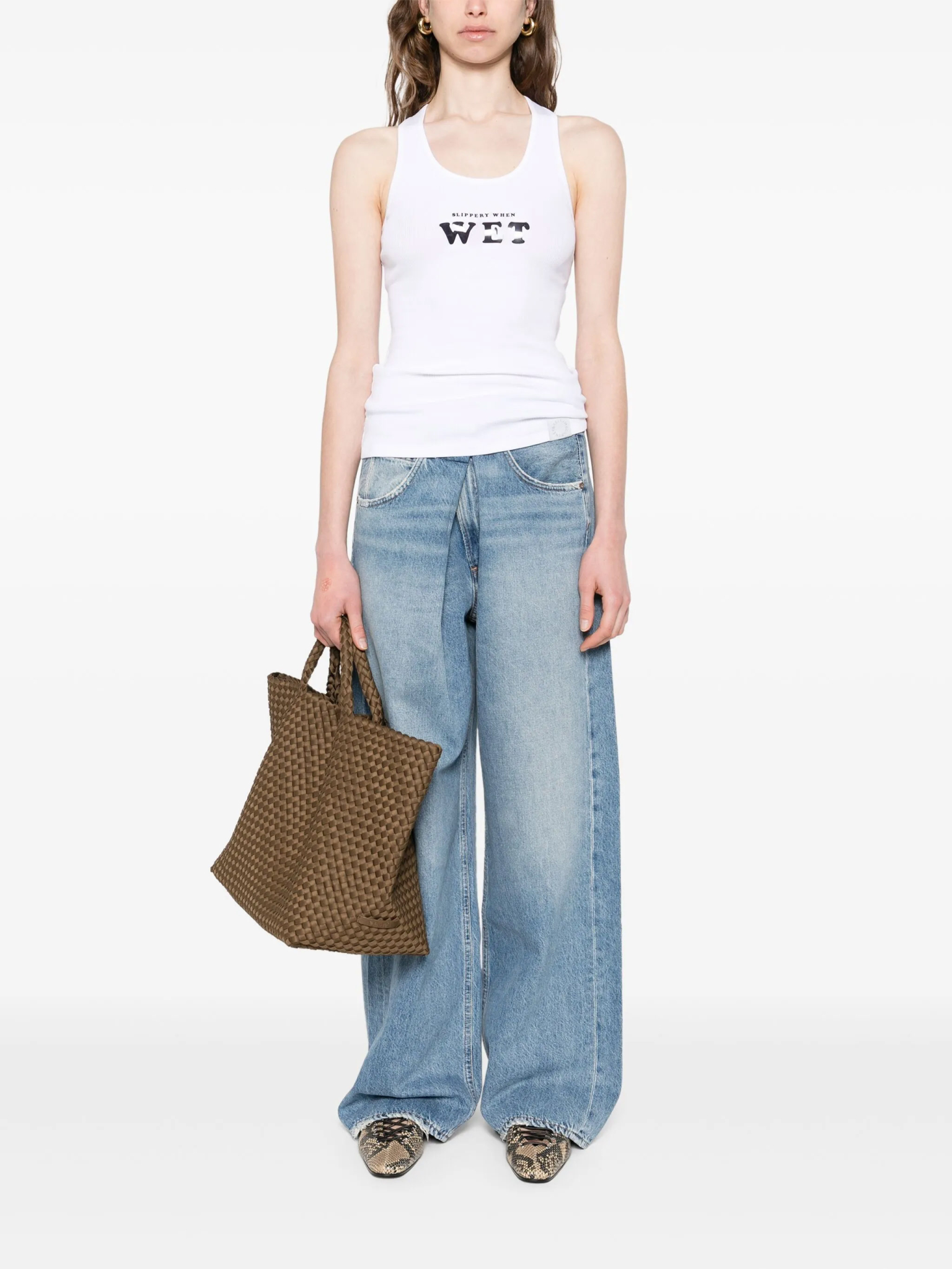 [Stella McCartney] Tank top FW25 6J03413SQA099000