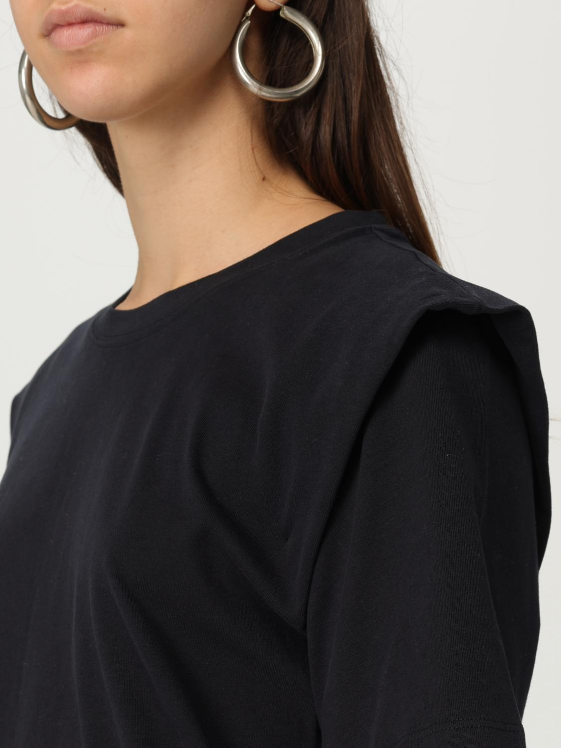 [Isabel Marant] T-shirts Short Sleeve SS26 TS0041FAA1N41I 01BK