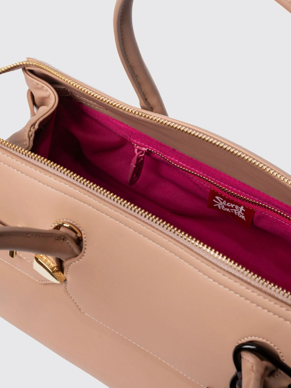 [SECRET PON-PON] Bag SS26 ALEXANDRA M Light Tan