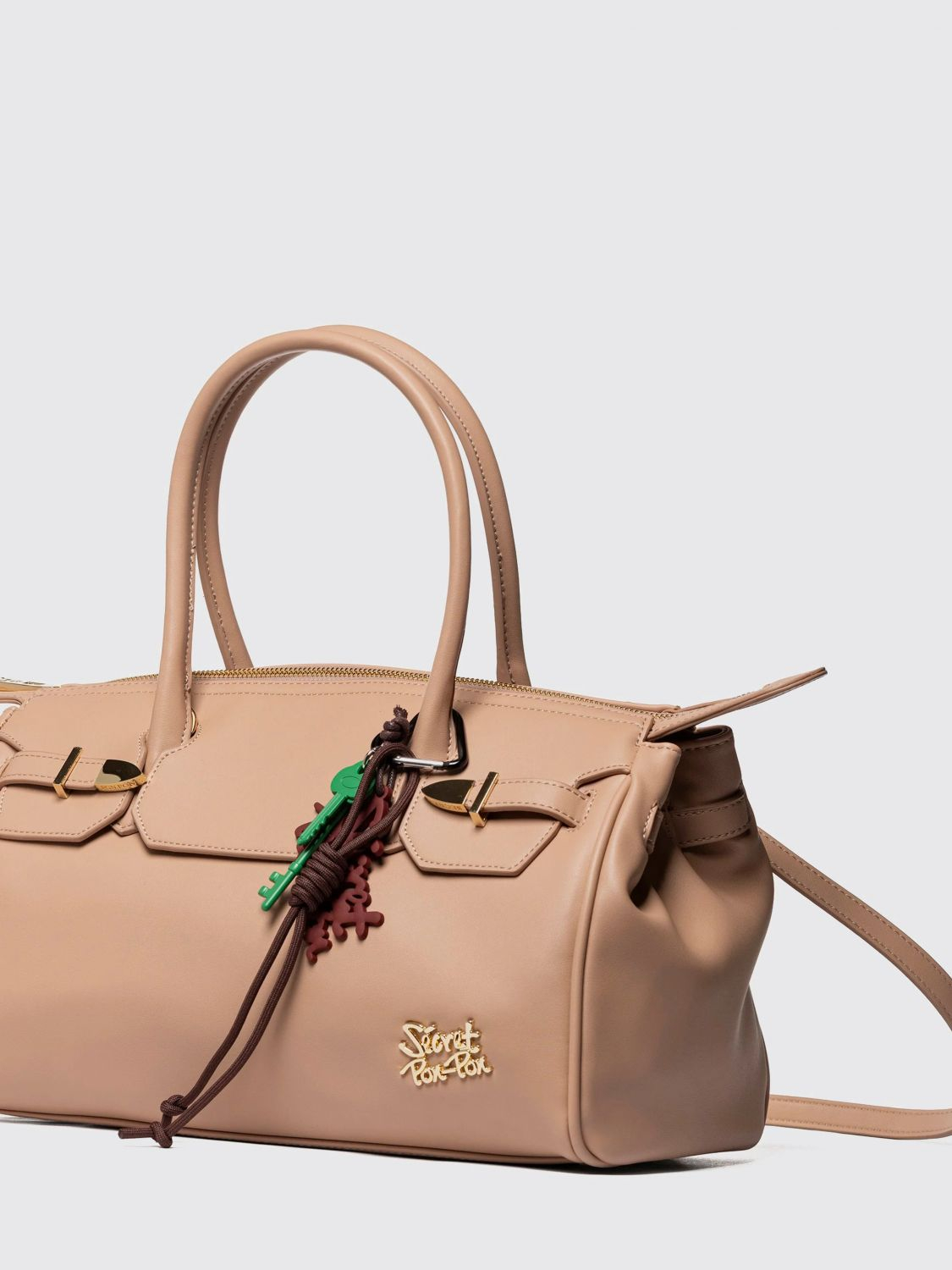 [SECRET PON-PON] Bag SS26 ALEXANDRA M Light Tan