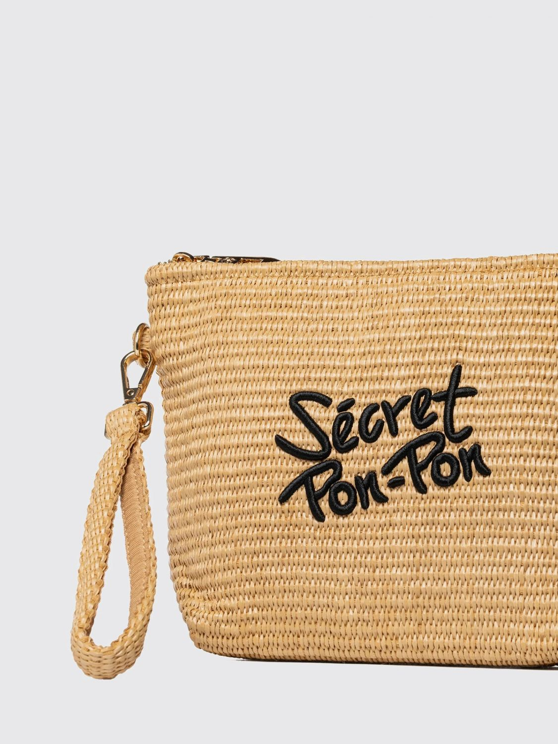 [SECRET PON-PON] Clutch bag SS26 RODEO CLUTCH- Natural