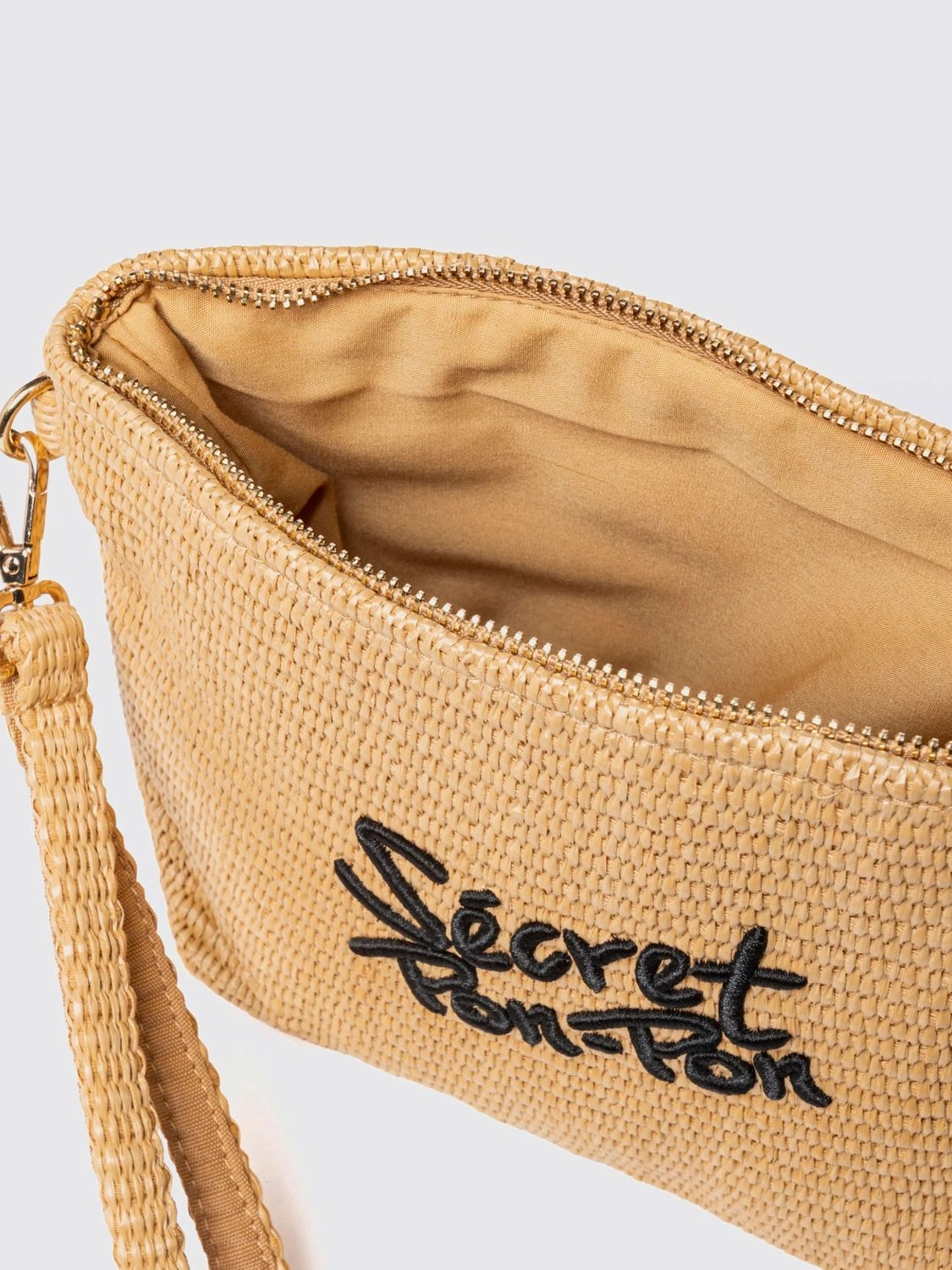[SECRET PON-PON] Clutch bag SS26 RODEO CLUTCH- Natural