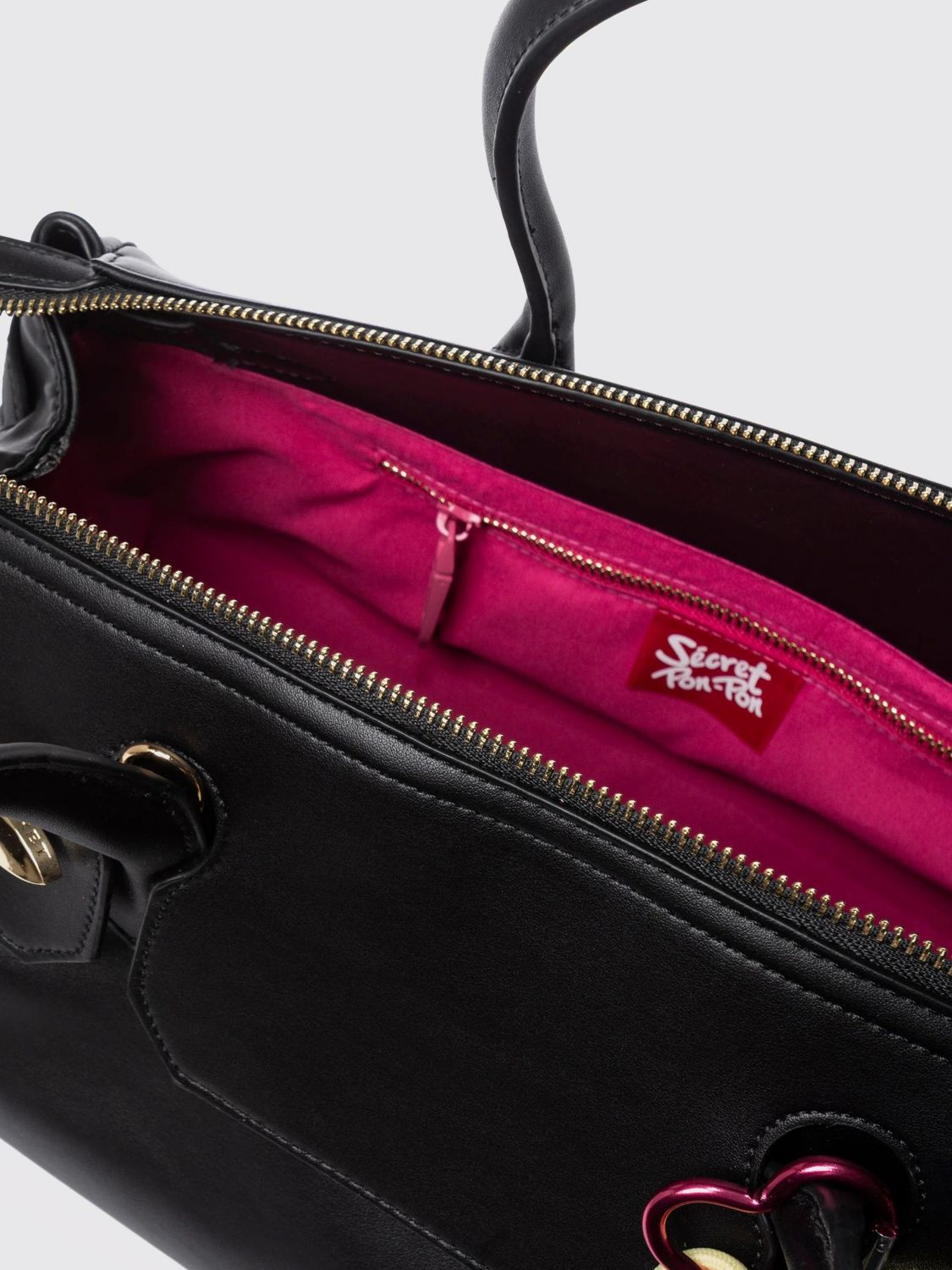 [SECRET PON-PON] Bag SS26 ALEXANDRA M Black