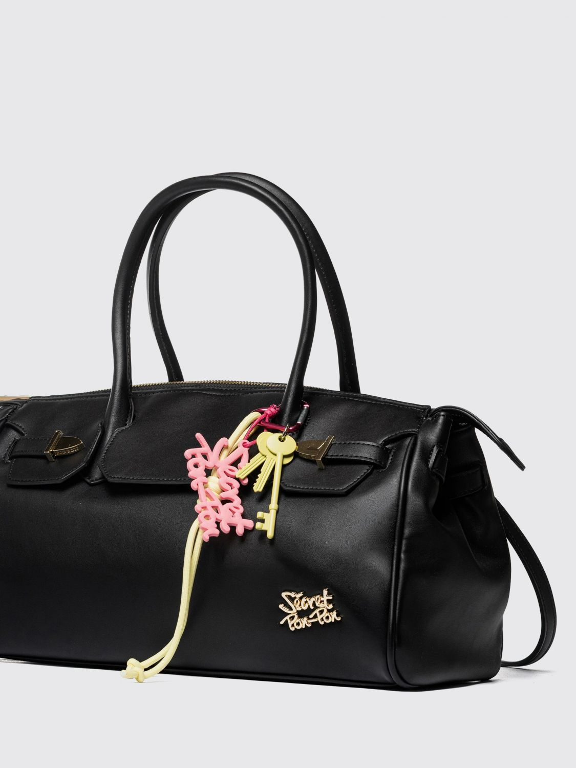 [SECRET PON-PON] Bag SS26 ALEXANDRA M Black