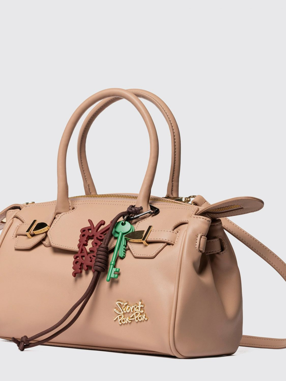 [SECRET PON-PON] Bag SS26 ALEXANDRA S Light Tan