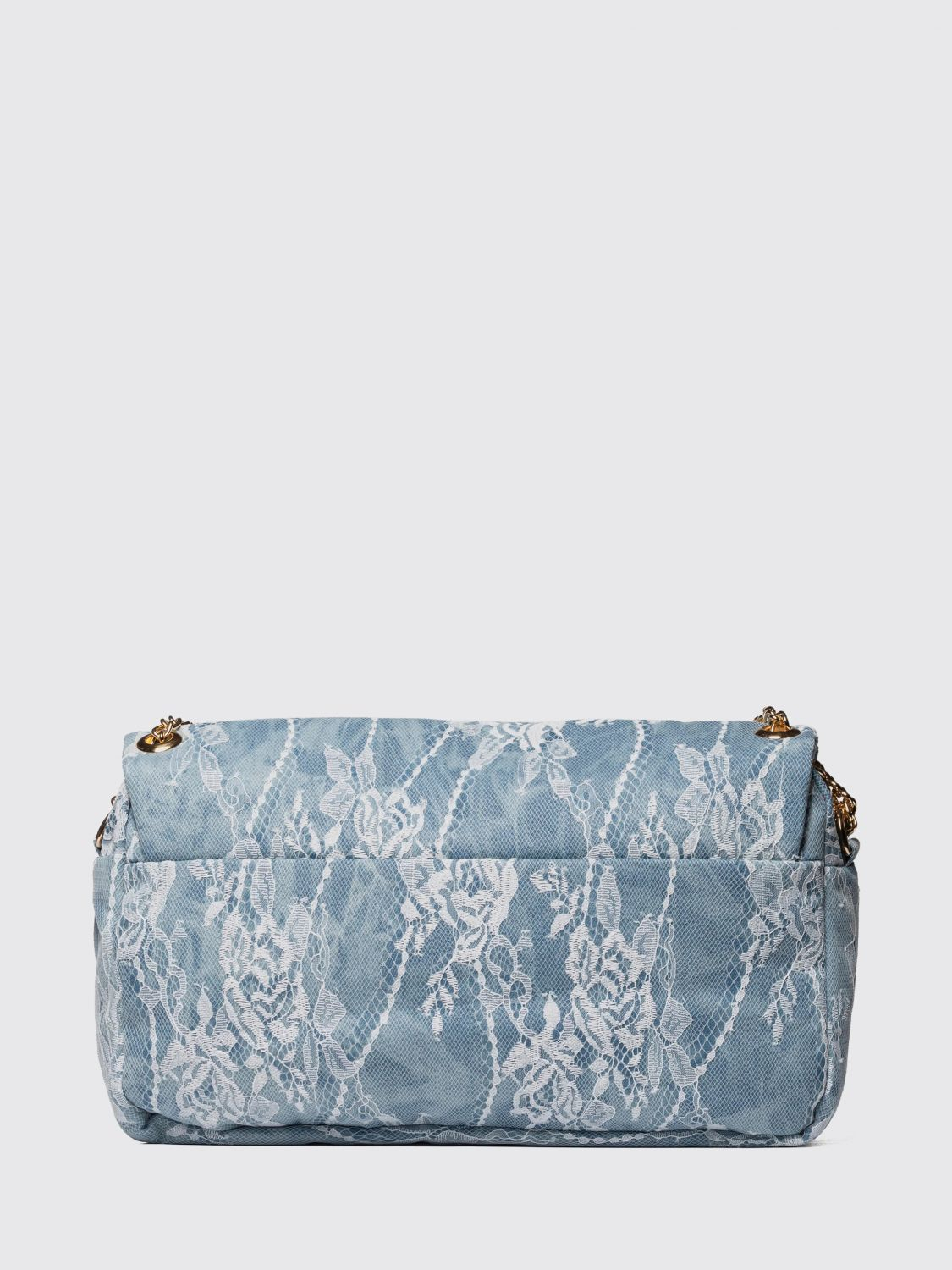 [SECRET PON-PON] Shoulder bag SS26 CHARLOTTE L LACE Denim