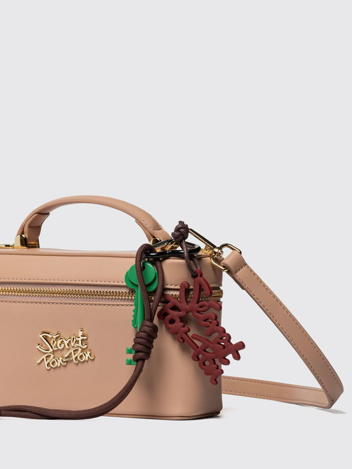 [SECRET PON-PON] Minibag SS26 ALEXANDRA BEAUTY Light Tan