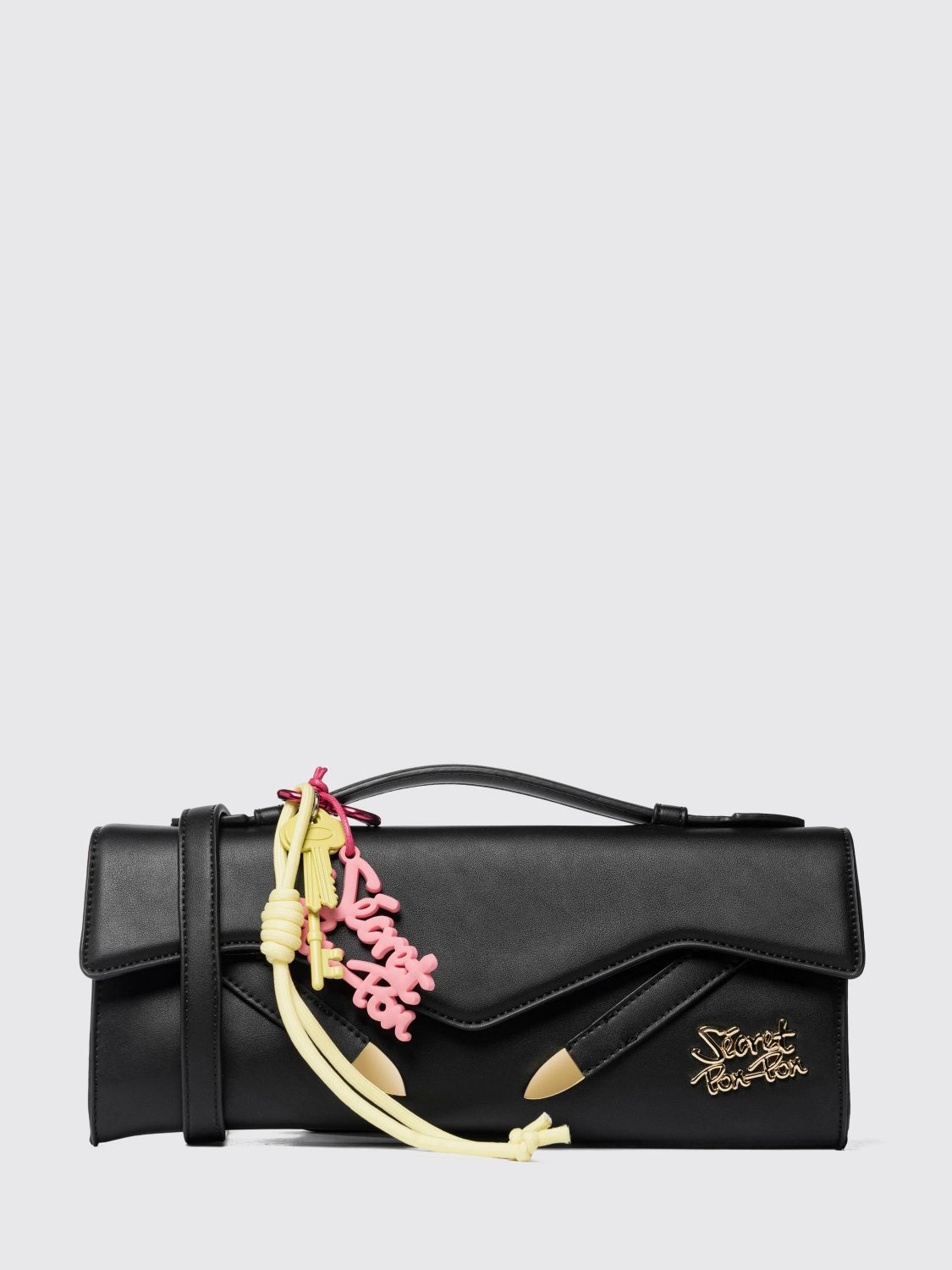 [SECRET PON-PON] Clutch bag SS26 LUISITA CHERIE Black