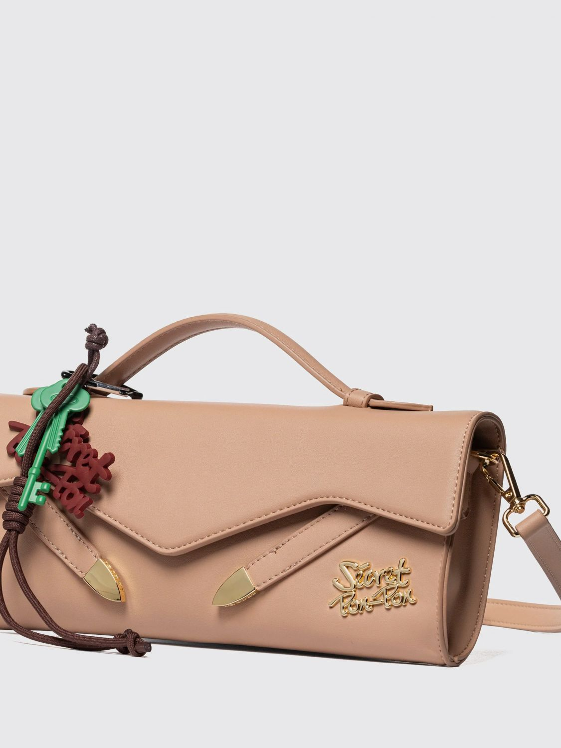 [SECRET PON-PON] Clutch bag SS26 LUISITA CHERIE Light Tan