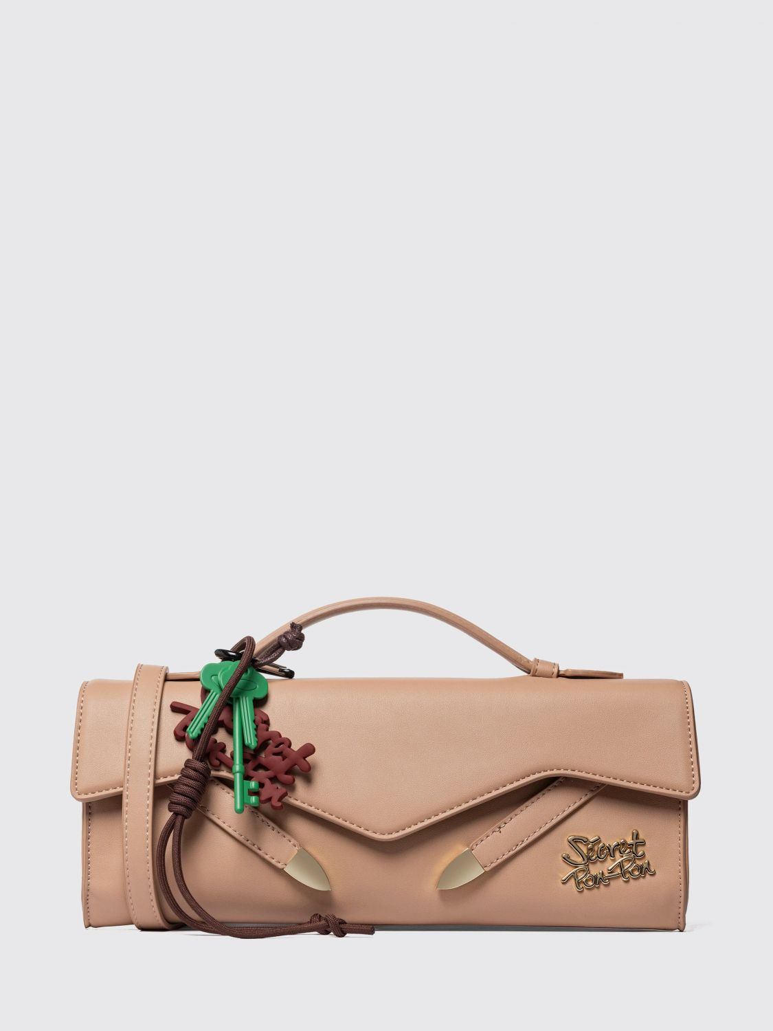 [SECRET PON-PON] Clutch bag SS26 LUISITA CHERIE Light Tan