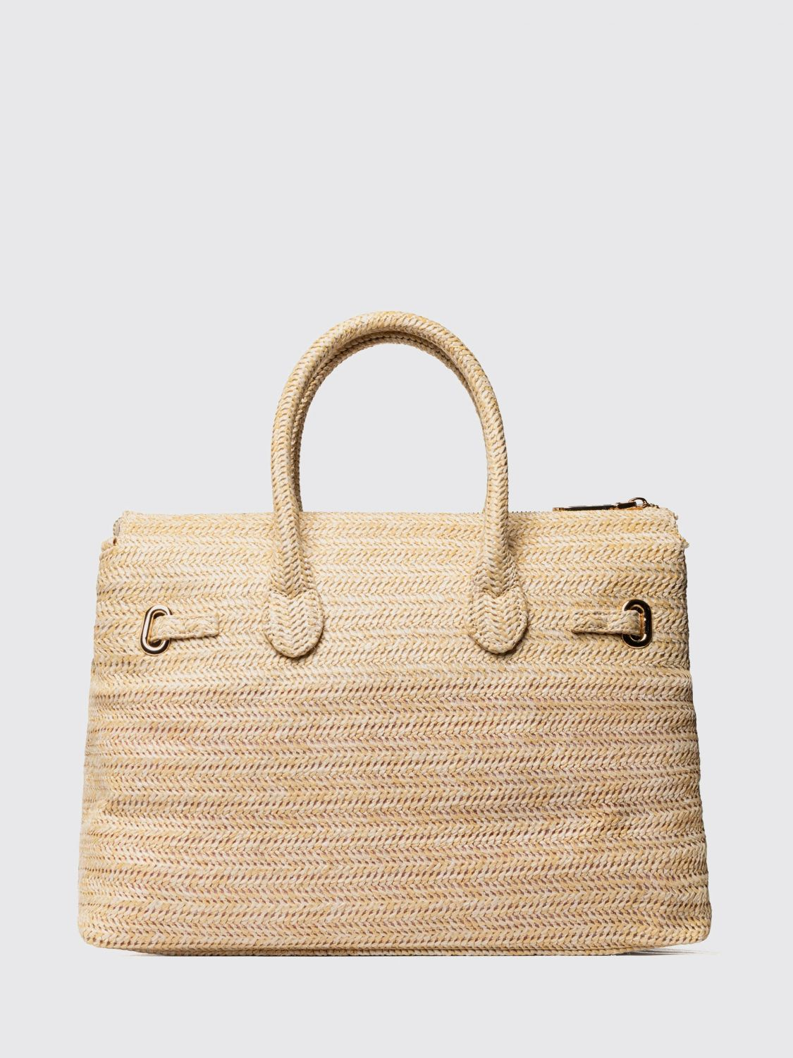 [SECRET PON-PON] Bag SS26 VICTORIA M STRAW Natural