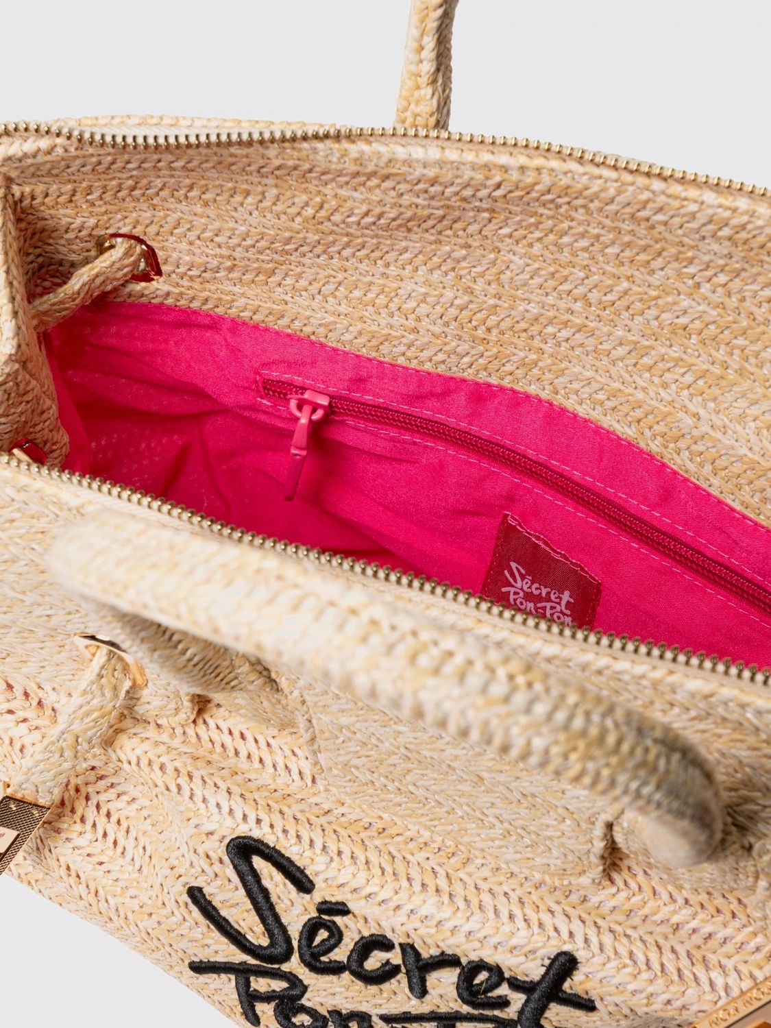 [SECRET PON-PON] Bag SS26 VICTORIA M STRAW Natural