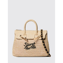 [SECRET PON-PON] Bag SS26 VICTORIA M STRAW Natural