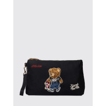 [SECRET PON-PON] Clutch bag SS26 SAINT TROPEZ POUCH Black Teddy