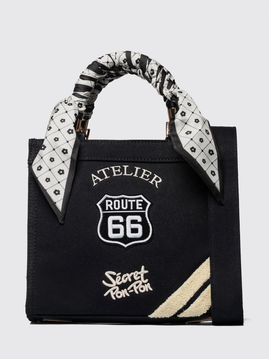[SECRET PON-PON] Bag SS26 SAINT TROPEZ BAG S Black Route