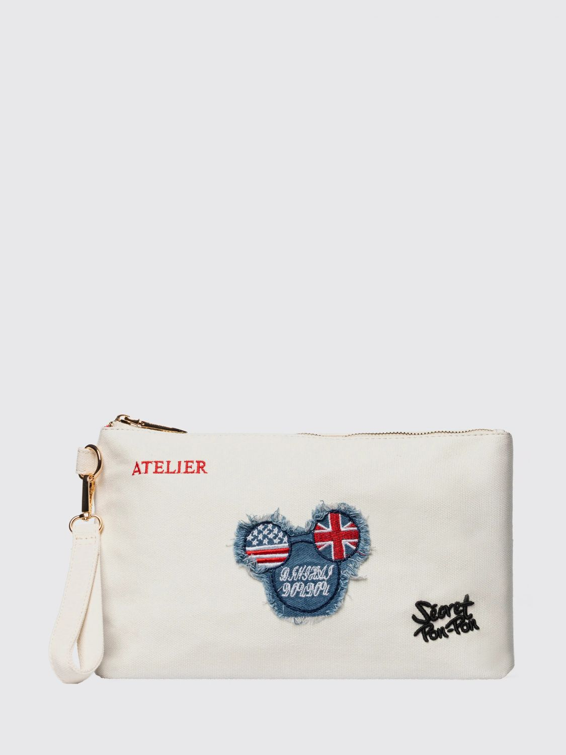 [SECRET PON-PON] Clutch bag SS26 SAINT TROPEZ POUCH ECR
