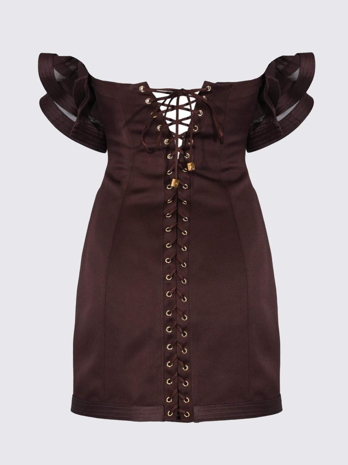 [ELISABETTA FRANCHI] Short sleeve dress SS26 AB87962E2 644