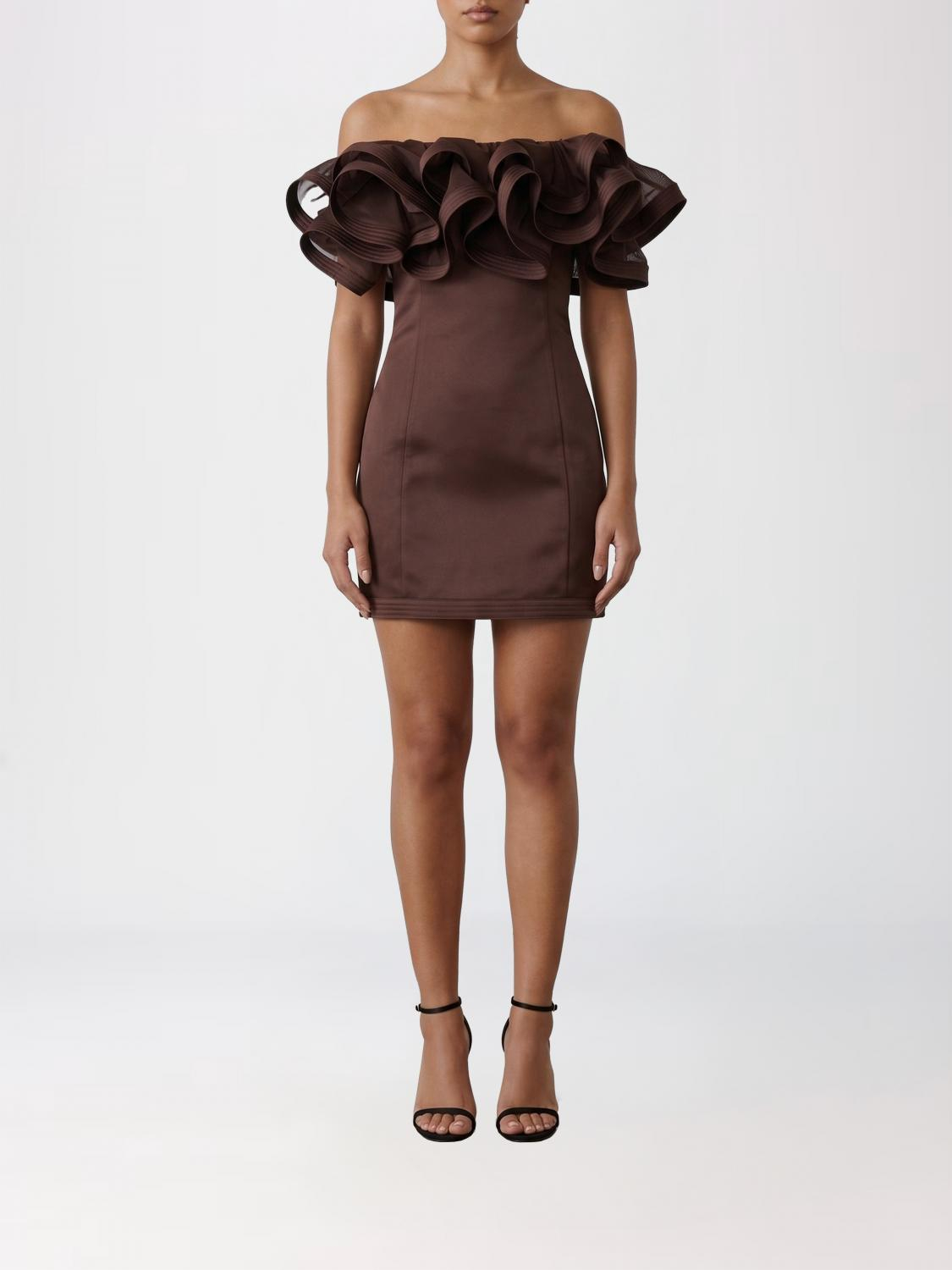 [ELISABETTA FRANCHI] Short sleeve dress SS26 AB87962E2 644