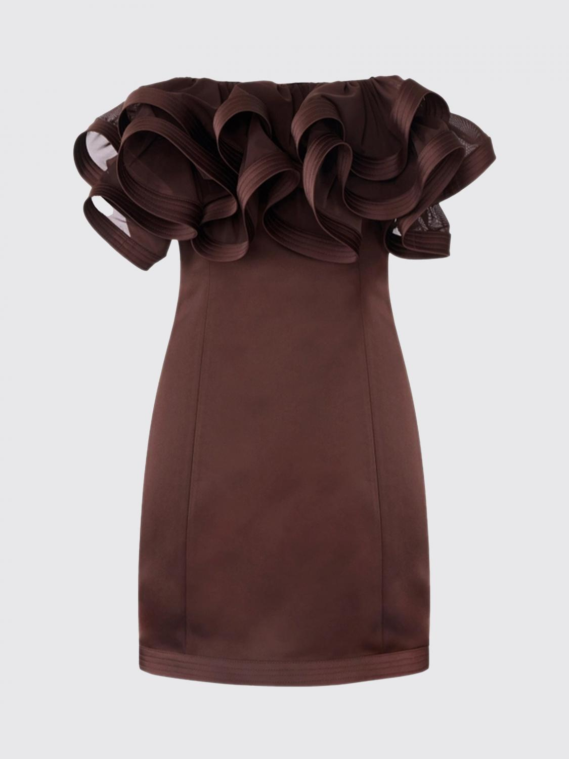 [ELISABETTA FRANCHI] Short sleeve dress SS26 AB87962E2 644