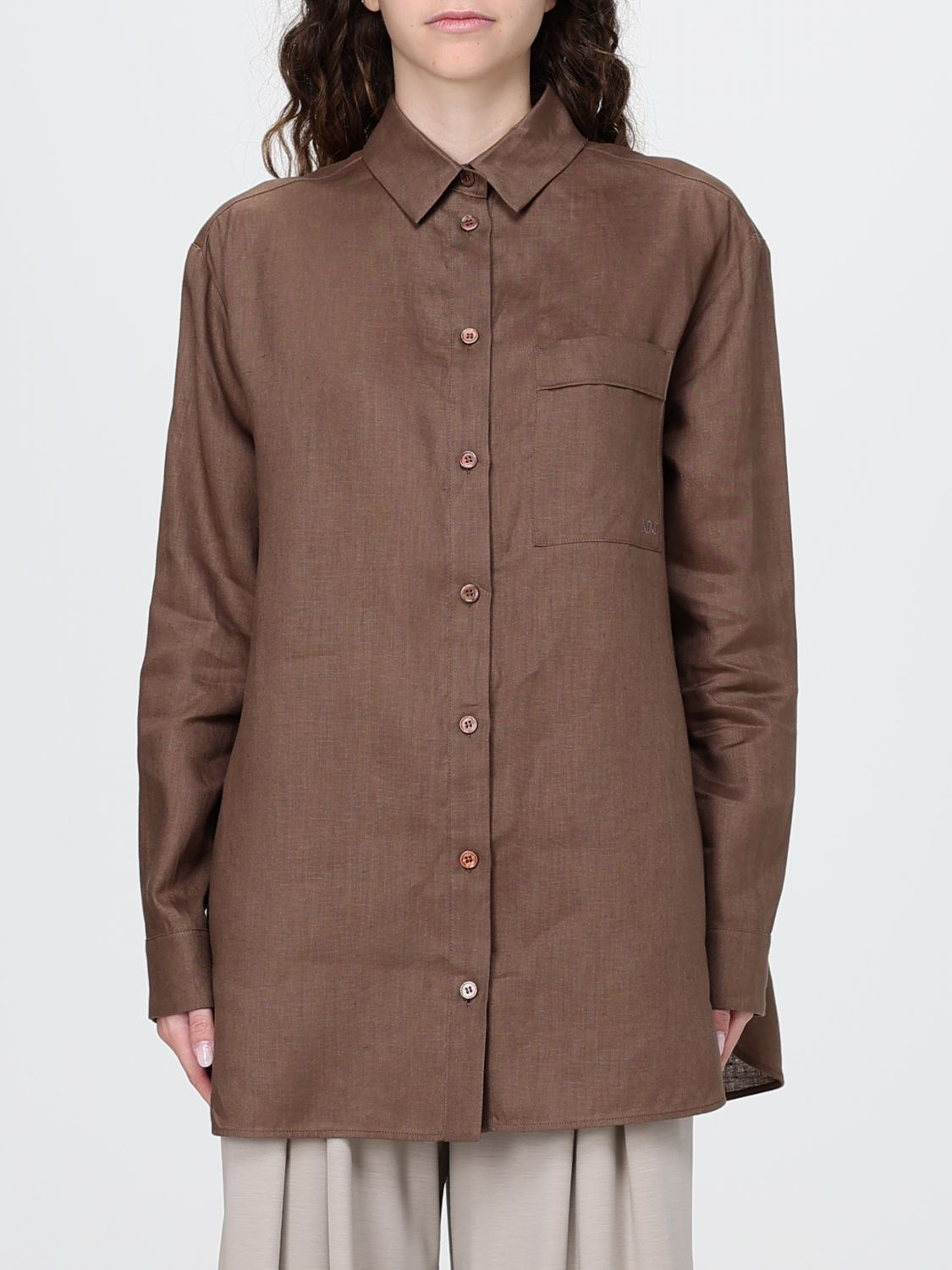 [MM Max Mara] Shirts Long Sleeve SS26 2616111028600 008