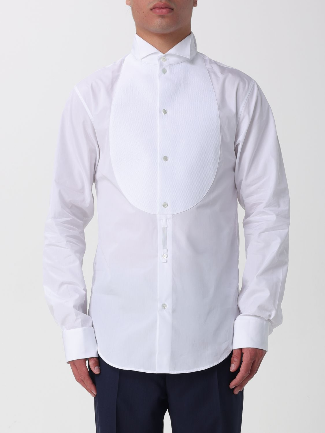 [Emporio Armani] Shirts Long Sleeve SS26 EM005837TE10075 U0002