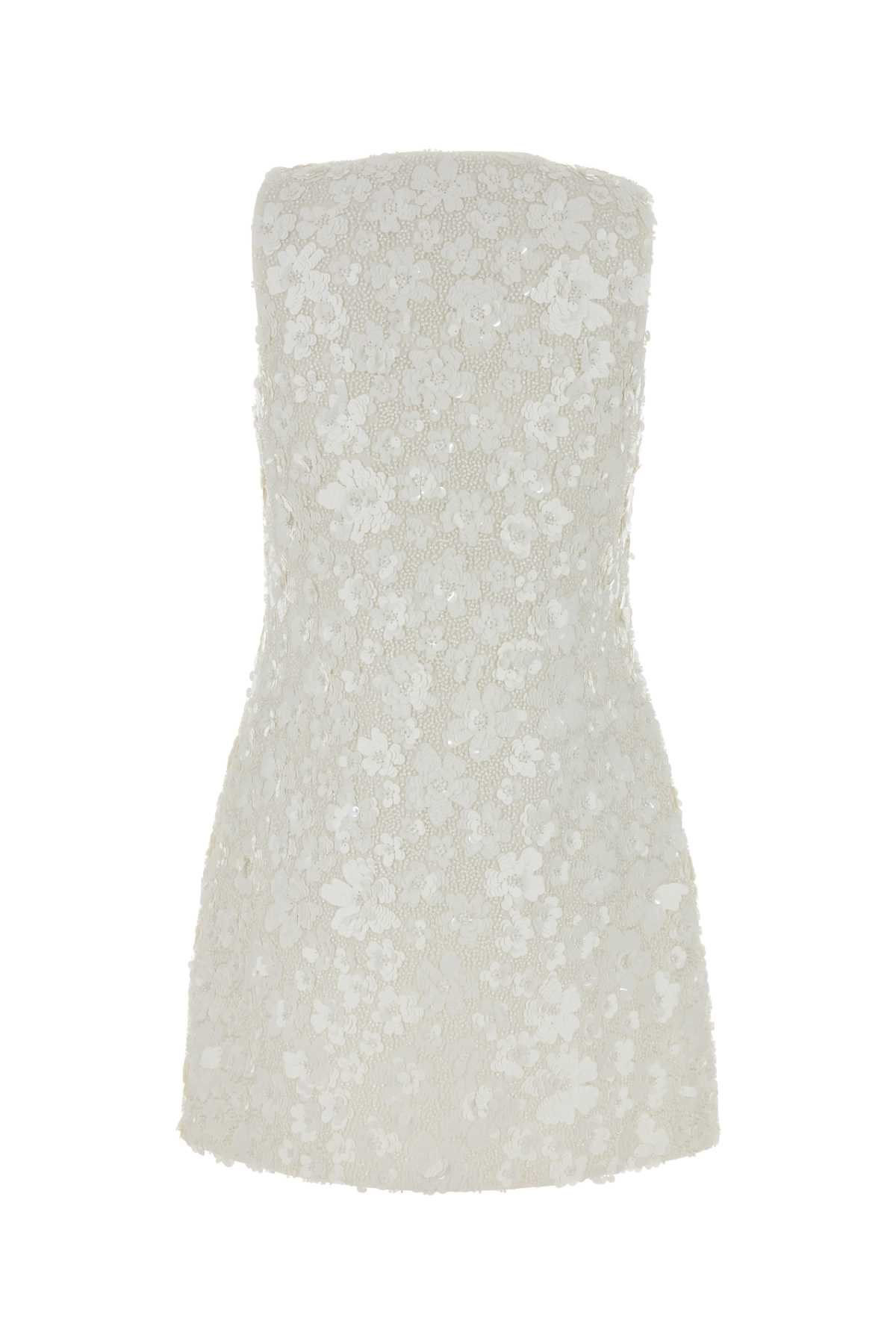 [MICHAEL BY MICHAEL KORS] Sleeveless dress SS26 MS6834YHHS WHITE