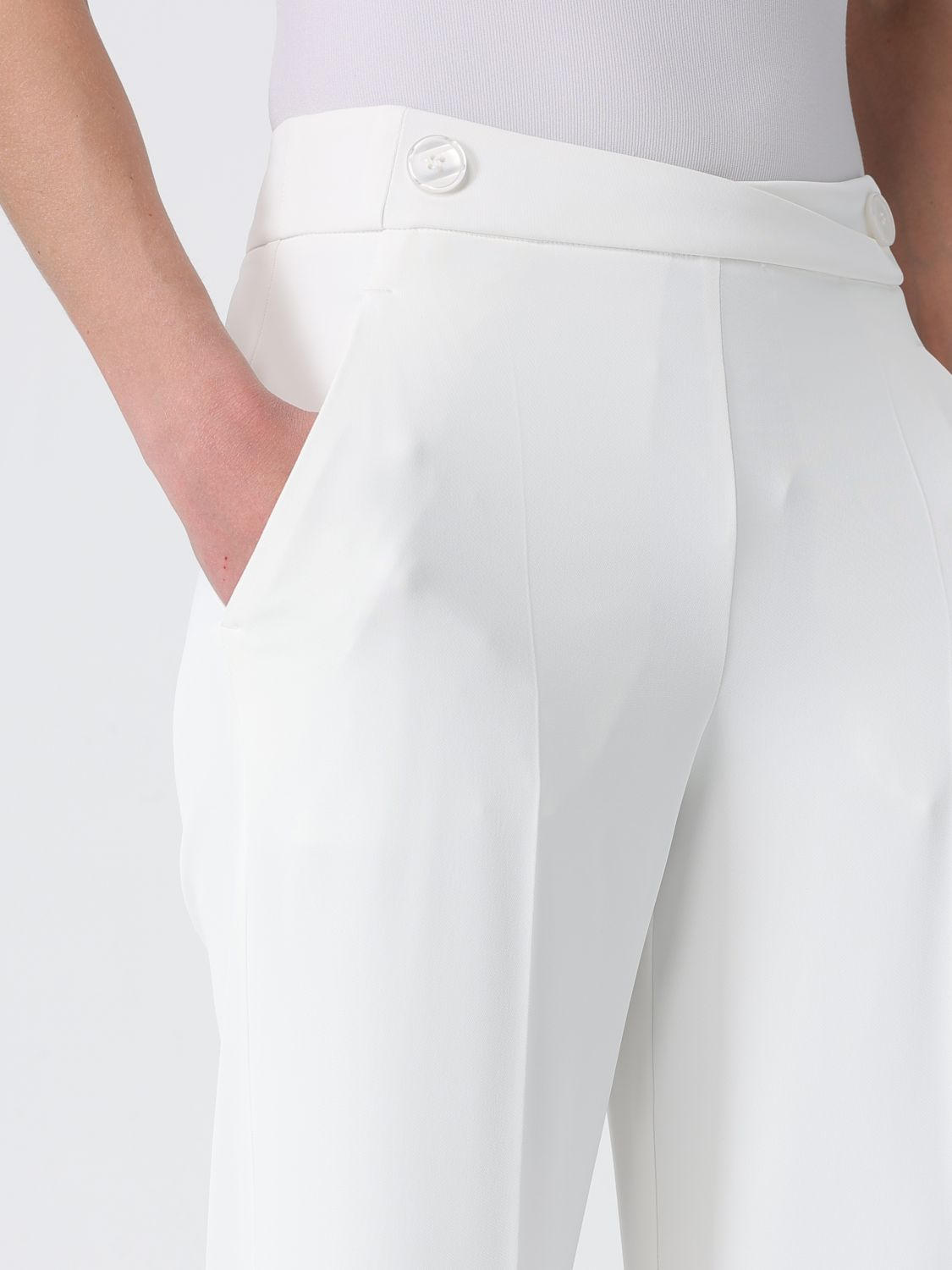 [H COUTURE] Trousers SS26 HP16724629 PANNA