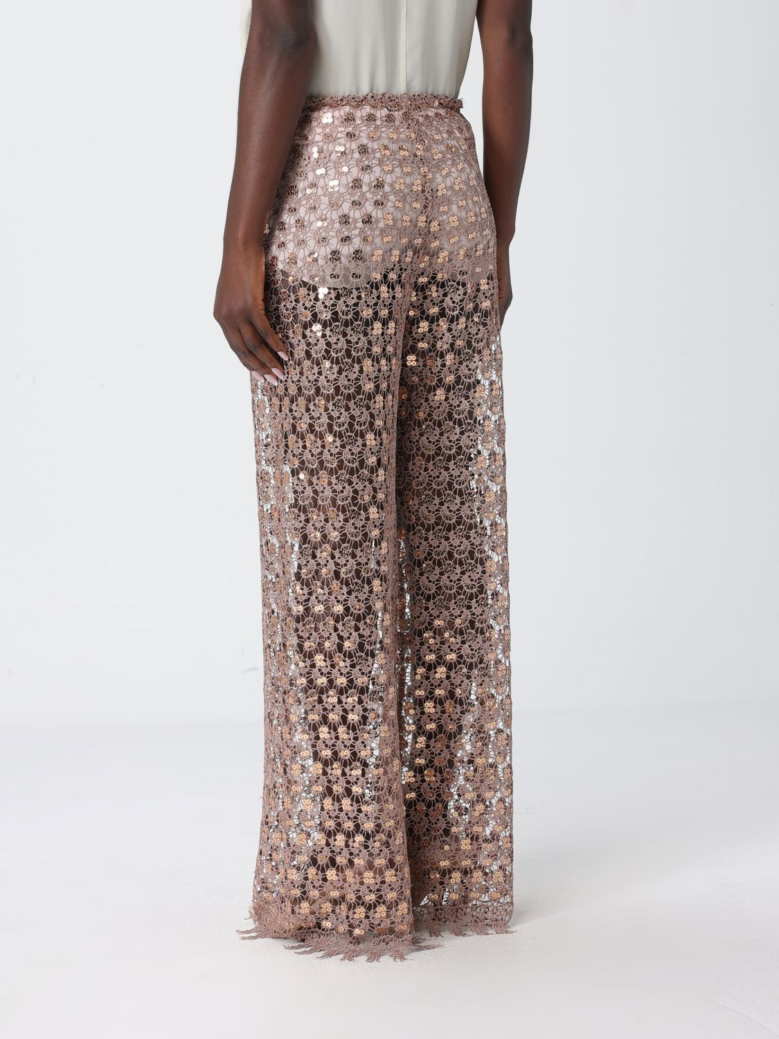 [H COUTURE] Trousers SS26 HP16734648 MOCHA MOUSSE