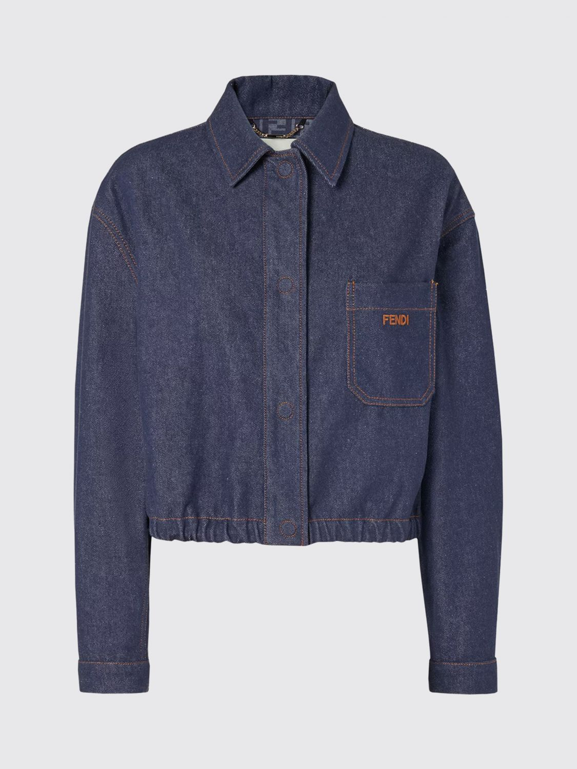 [Fendi] Denim Jacket SS26 FLF856AOHS F0QB0